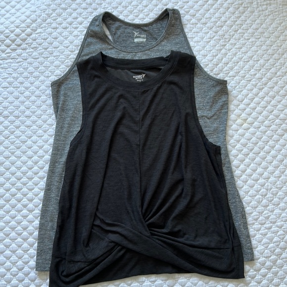 Old Navy Tops - 2 old navy active wear tanks